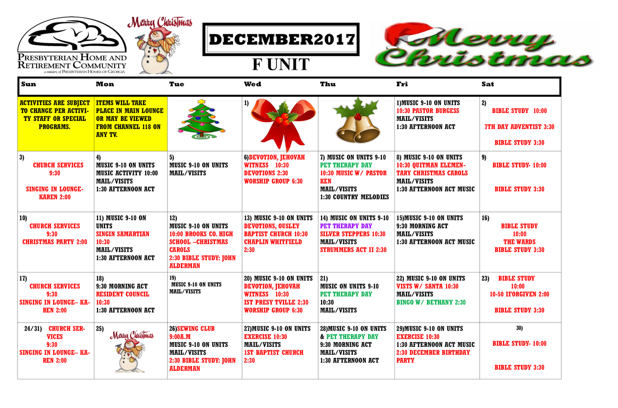 Presbyterian Homes of Quitman Senior Living Community